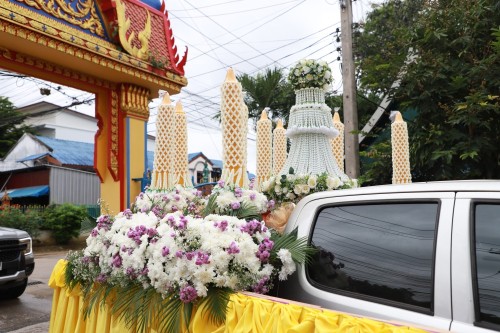 ทน.แม่สอด เข้าร่วมโครงการจัดงานประเพณีแห่เทียนจำนำพรรษา ประจำปีงบประมาณ พ.ศ. 2568