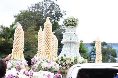 ทน.แม่สอด เข้าร่วมโครงการจัดงานประเพณีแห่เทียนจำนำพรรษา ประจำปีงบประมาณ พ.ศ. 2568