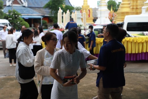 ทน.แม่สอด เข้าร่วมโครงการจัดงานประเพณีแห่เทียนจำนำพรรษา ประจำปีงบประมาณ พ.ศ. 2568