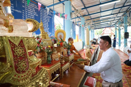 ทน.แม่สอด เข้าร่วมโครงการจัดงานประเพณีแห่เทียนจำนำพรรษา ประจำปีงบประมาณ พ.ศ. 2568