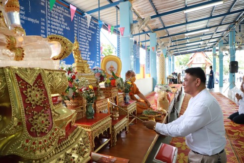 ทน.แม่สอด เข้าร่วมโครงการจัดงานประเพณีแห่เทียนจำนำพรรษา ประจำปีงบประมาณ พ.ศ. 2568