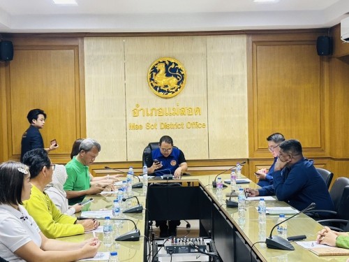ทน.แม่สอด เข้าร่วมการประชุมเลือกประธานกรรมการประสานแผนพัฒนาท้องถิ่นแบบบูรณาการขององค์กรปกครองส่วนท้องถิ่นในระดับอำเภอและกรรมการและเลขานุการกรรมการประสานแผนพัฒนาท้องถิ่นแบบบบูรณาการขององค์กรปกครองส่วนท้องถิ่น ในระดับอำเภอแม่สอด