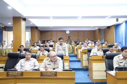 สภาเทศบาลนครแม่สอด จัดประชุมสภาเทศบาลนครแม่สอด สมัยประชุมสามัญ สมัยที่ 2 ครั้งที่ 2 ประจำปี 2568 