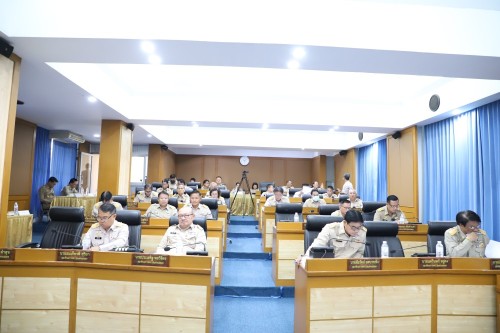 สภาเทศบาลนครแม่สอด จัดประชุมสภาเทศบาลนครแม่สอด สมัยประชุมสามัญ สมัยที่ 2 ครั้งที่ 2 ประจำปี 2568 