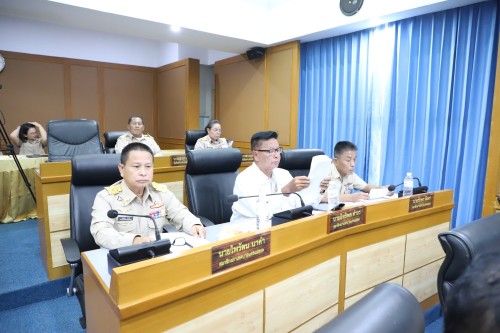 สภาเทศบาลนครแม่สอด จัดประชุมสภาเทศบาลนครแม่สอด สมัยประชุมสามัญ สมัยที่ 2 ครั้งที่ 2 ประจำปี 2568 