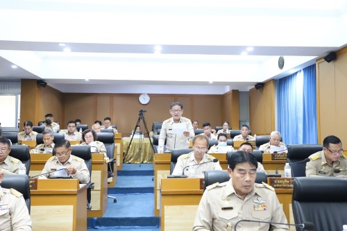 สภาเทศบาลนครแม่สอด จัดประชุมสภาเทศบาลนครแม่สอด สมัยประชุมสามัญ สมัยที่ 2 ครั้งที่ 2 ประจำปี 2568 