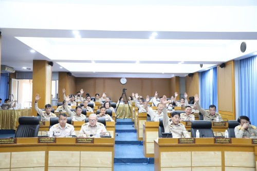 สภาเทศบาลนครแม่สอด จัดประชุมสภาเทศบาลนครแม่สอด สมัยประชุมสามัญ สมัยที่ 2 ครั้งที่ 2 ประจำปี 2568 