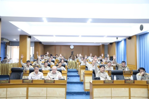 สภาเทศบาลนครแม่สอด จัดประชุมสภาเทศบาลนครแม่สอด สมัยประชุมสามัญ สมัยที่ 2 ครั้งที่ 2 ประจำปี 2568 