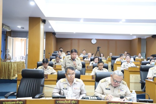 สภาเทศบาลนครแม่สอด จัดประชุมสภาเทศบาลนครแม่สอด สมัยประชุมสามัญ สมัยที่ 2 ครั้งที่ 2 ประจำปี 2568 