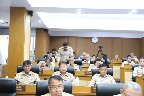 สภาเทศบาลนครแม่สอด จัดประชุมสภาเทศบาลนครแม่สอด สมัยประชุมสามัญ สมัยที่ 2 ครั้งที่ 2 ประจำปี 2568 