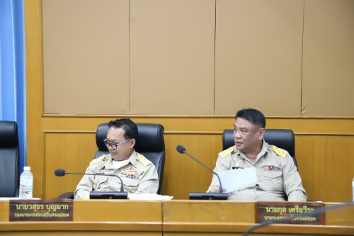 สภาเทศบาลนครแม่สอด จัดประชุมสภาเทศบาลนครแม่สอด สมัยประชุมสามัญ สมัยที่ 2 ครั้งที่ 2 ประจำปี 2568 