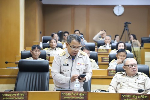 สภาเทศบาลนครแม่สอด จัดประชุมสภาเทศบาลนครแม่สอด สมัยประชุมสามัญ สมัยที่ 2 ครั้งที่ 2 ประจำปี 2568 