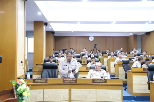 สภาเทศบาลนครแม่สอด จัดประชุมสภาเทศบาลนครแม่สอด สมัยประชุมสามัญ สมัยที่ 2 ครั้งที่ 2 ประจำปี 2568 