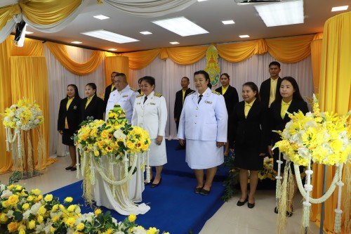 ทน.แม่สอด จัดให้มีการบันทึกเทปถวายพระพรชัยมงคล เนื่องในโอกาส มหามงคลที่พระบาทสมเด็จพระเจ้าอยู่หัวทรงเจริญพระชนมพรรษา 73 พรรษา