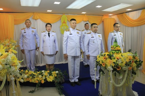 ทน.แม่สอด จัดให้มีการบันทึกเทปถวายพระพรชัยมงคล เนื่องในโอกาส มหามงคลที่พระบาทสมเด็จพระเจ้าอยู่หัวทรงเจริญพระชนมพรรษา 73 พรรษา