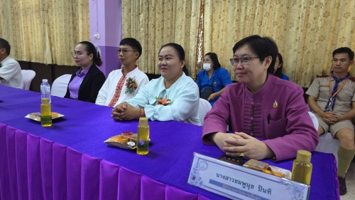 ทน.แม่สอด ร่วมให้การต้อนรับคณะกรรมการการประเมินคุณภาพภายนอก (สมศ.) โรงเรียนเทศบาลวัดบุญญาวาส 
