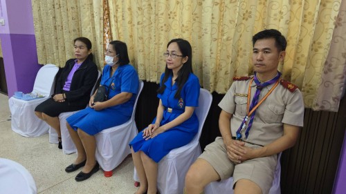 ทน.แม่สอด ร่วมให้การต้อนรับคณะกรรมการการประเมินคุณภาพภายนอก (สมศ.) โรงเรียนเทศบาลวัดบุญญาวาส 