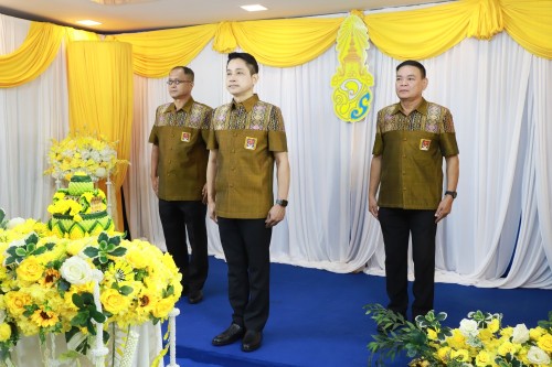 ทน.แม่สอด จัดให้มีการบันทึกเทปถวายพระพรชัยมงคล เนื่องในโอกาส มหามงคลที่พระบาทสมเด็จพระเจ้าอยู่หัว ทรงเจริญพระชนมพรรษา 73 พรรษา