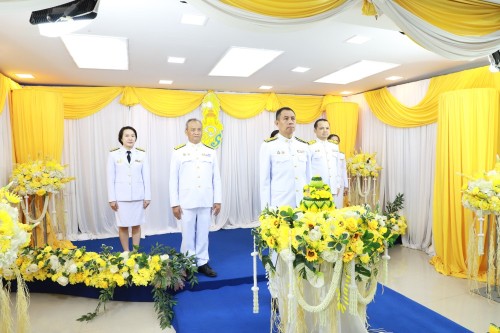 ทน.แม่สอด จัดให้มีการบันทึกเทปถวายพระพรชัยมงคล เนื่องในโอกาส มหามงคลที่พระบาทสมเด็จพระเจ้าอยู่หัว ทรงเจริญพระชนมพรรษา 73 พรรษา