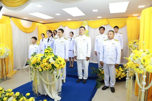 ทน.แม่สอด จัดให้มีการบันทึกเทปถวายพระพรชัยมงคล เนื่องในโอกาส มหามงคลที่พระบาทสมเด็จพระเจ้าอยู่หัว ทรงเจริญพระชนมพรรษา 73 พรรษา