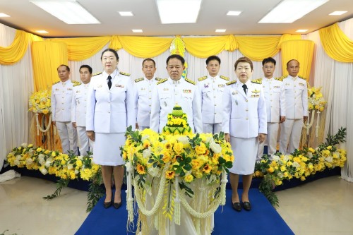 ทน.แม่สอด จัดให้มีการบันทึกเทปถวายพระพรชัยมงคล เนื่องในโอกาส มหามงคลที่พระบาทสมเด็จพระเจ้าอยู่หัว ทรงเจริญพระชนมพรรษา 73 พรรษา