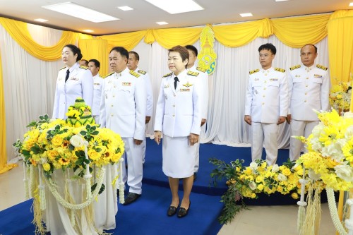 ทน.แม่สอด จัดให้มีการบันทึกเทปถวายพระพรชัยมงคล เนื่องในโอกาส มหามงคลที่พระบาทสมเด็จพระเจ้าอยู่หัว ทรงเจริญพระชนมพรรษา 73 พรรษา