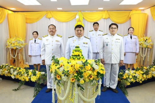 ทน.แม่สอด จัดให้มีการบันทึกเทปถวายพระพรชัยมงคล เนื่องในโอกาส มหามงคลที่พระบาทสมเด็จพระเจ้าอยู่หัว ทรงเจริญพระชนมพรรษา 73 พรรษา