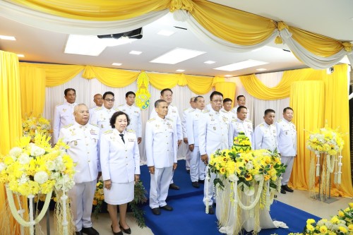 ทน.แม่สอด จัดให้มีการบันทึกเทปถวายพระพรชัยมงคล เนื่องในโอกาส มหามงคลที่พระบาทสมเด็จพระเจ้าอยู่หัว ทรงเจริญพระชนมพรรษา 73 พรรษา