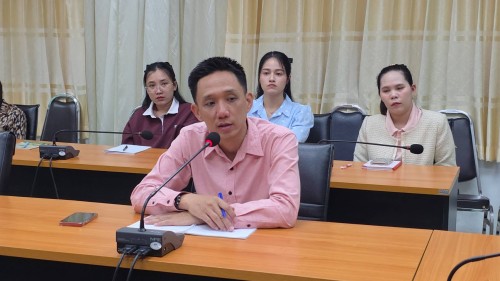 เทศบาลนครแม่สอด จัดประชุมเพื่อติดตามงานและมอบหมายแนวทางการดำเนินงานให้แก่กองช่าง
