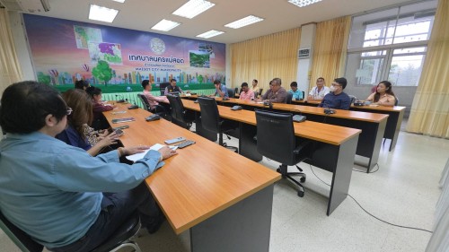 เทศบาลนครแม่สอด จัดประชุมเพื่อติดตามงานและมอบหมายแนวทางการดำเนินงานให้แก่กองช่าง