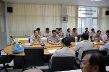 นายกเทศมนตรีนครแม่สอด ประชุม วางโครงการระบบไฟฟ้าและเคเบิ้ลใต้ดิน
