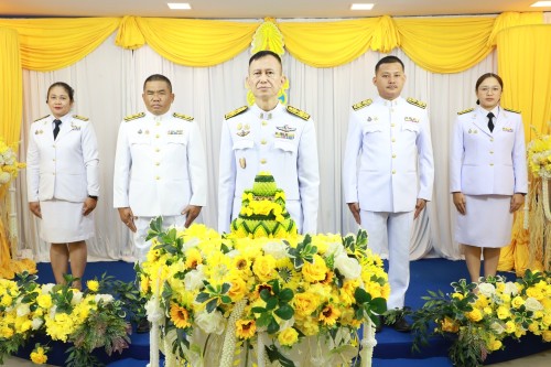 ทน.แม่สอด จัดให้มีการบันทึกเทปถวายพระพรชัยมงคลเนื่องในโอกาส มหามงคลที่พระบาทสมเด็จพระเจ้าอยู่หัวทรงเจริญพระชนมพรรษา 73 พรรษา