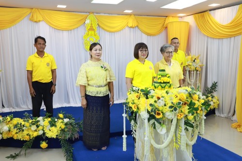 ทน.แม่สอด จัดให้มีการบันทึกเทปถวายพระพรชัยมงคลเนื่องในโอกาส มหามงคลที่พระบาทสมเด็จพระเจ้าอยู่หัวทรงเจริญพระชนมพรรษา 73 พรรษา