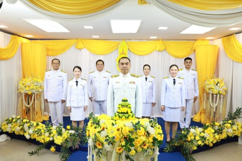 ทน.แม่สอด จัดให้มีการบันทึกเทปถวายพระพรชัยมงคลเนื่องในโอกาส มหามงคลที่พระบาทสมเด็จพระเจ้าอยู่หัวทรงเจริญพระชนมพรรษา 73 พรรษา