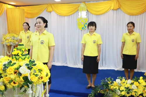 ทน.แม่สอด จัดให้มีการบันทึกเทปถวายพระพรชัยมงคลเนื่องในโอกาส มหามงคลที่พระบาทสมเด็จพระเจ้าอยู่หัวทรงเจริญพระชนมพรรษา 73 พรรษา