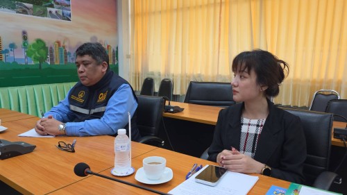 ทน.แม่สอด เข้าร่วมประชุมการติดตามการดำเนินการ \"ศูนย์คุ้มครองสิทธิและช่วยเหลือทางกฎหมายแก่ประชาชน\"