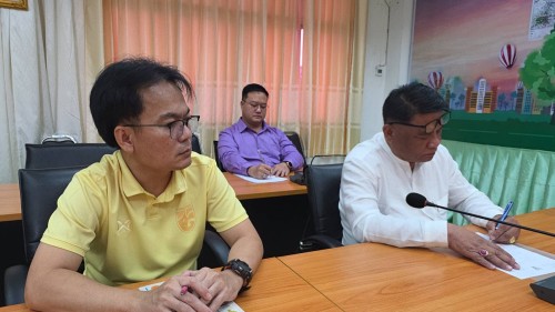ทน.แม่สอด เข้าร่วมประชุมการติดตามการดำเนินการ \"ศูนย์คุ้มครองสิทธิและช่วยเหลือทางกฎหมายแก่ประชาชน\"