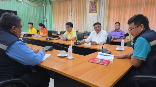 ทน.แม่สอด เข้าร่วมประชุมการติดตามการดำเนินการ \"ศูนย์คุ้มครองสิทธิและช่วยเหลือทางกฎหมายแก่ประชาชน\"