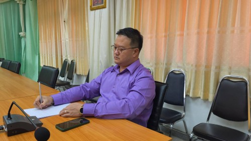 ทน.แม่สอด เข้าร่วมประชุมการติดตามการดำเนินการ \"ศูนย์คุ้มครองสิทธิและช่วยเหลือทางกฎหมายแก่ประชาชน\"