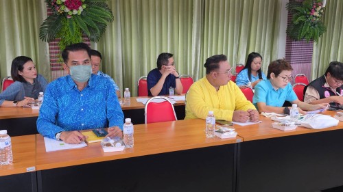 ทน.แม่สอด ประชุมคณะกรรมการดำเนินงานและขับเคลื่อน วิทยาลัยสูงวัยนครแม่สอด กิจกรรมภายใต้ โครงการ ส่งเสริมสุขภาพผู้สูงอายุ สร้างจิตสดใส ร่างกายแข็ง และ โครงการพัฒนาศักยภาพผู้สูงอายุเทศบาลนครแม่สอด