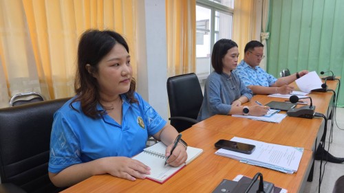 เทศบาลนครแม่สอด ประชุมหารือกรณีการปรับเพิ่มค่าจ้างบริหารจัดการและกำจัดขยะมูลฝอยของเทศบาลนครแม่สอด