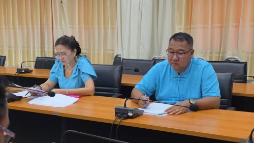 เทศบาลนครแม่สอด ประชุมหารือกรณีการปรับเพิ่มค่าจ้างบริหารจัดการและกำจัดขยะมูลฝอยของเทศบาลนครแม่สอด