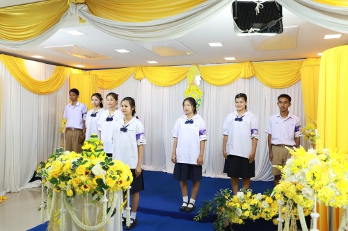 ทน.แม่สอด จัดให้มีการบันทึกเทปถวายพระพรชัยมงคล เนื่องในโอกาส มหามงคลที่พระบาทสมเด็จพระเจ้าอยู่หัวทรงเจริญพระชนมพรรษา 73 พรรษา