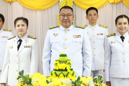 ทน.แม่สอด จัดให้มีการบันทึกเทปถวายพระพรชัยมงคล เนื่องในโอกาส มหามงคลที่พระบาทสมเด็จพระเจ้าอยู่หัวทรงเจริญพระชนมพรรษา 73 พรรษา