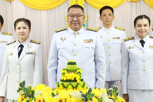 ทน.แม่สอด จัดให้มีการบันทึกเทปถวายพระพรชัยมงคล เนื่องในโอกาส มหามงคลที่พระบาทสมเด็จพระเจ้าอยู่หัวทรงเจริญพระชนมพรรษา 73 พรรษา