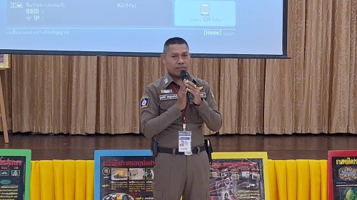 ทน.แม่สอด ร่วมพิธีเปิดโครงการอบรมให้ความรู้การป้องกันแก้ไขปัญหายาเสพติดในชุมชนบ้านเหนือสามัคคี