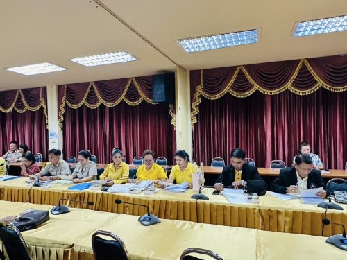 เทศบาลนครแม่สอด จัดประชุมคณะกรรมการพัฒนาเทศบาลนครแม่สอด