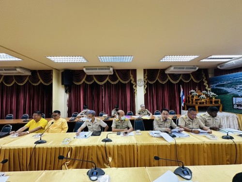 เทศบาลนครแม่สอด จัดประชุมคณะกรรมการพัฒนาเทศบาลนครแม่สอด