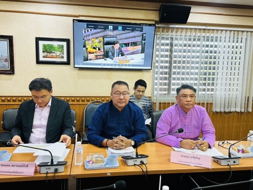 ทน.แม่สอด เข้าชี้แจงต่อคณะกรรมาธิการวิสามัญพิจารณาร่างพระราชบัญญัติงบประมาณรายจ่าย ประจำปีงบประมาณ พ.ศ.2569 ขององค์กรปกครองส่วนท้องถิ่น