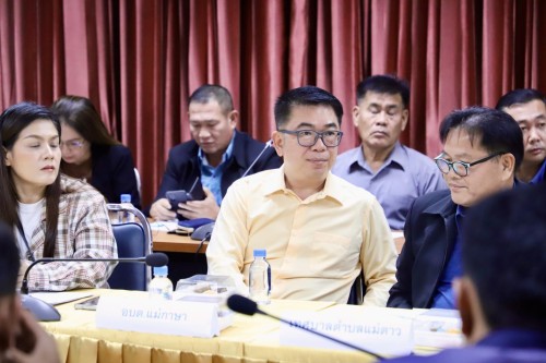 ทน.แม่สอด เข้าร่วมประชุมการจัดทำแผนการใช้เครื่องจักรกลขององค์การบริหารส่วนจังหวัด เพื่อการพัฒนาโครงสร้างพื้นฐาน ในปีงบประมาณ พ.ศ. 2569